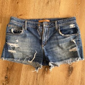 Joe’s Jeans Distressed Denim Shorts